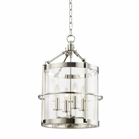 HUDSON VALLEY 4 Light small Pendant BKO200-PN